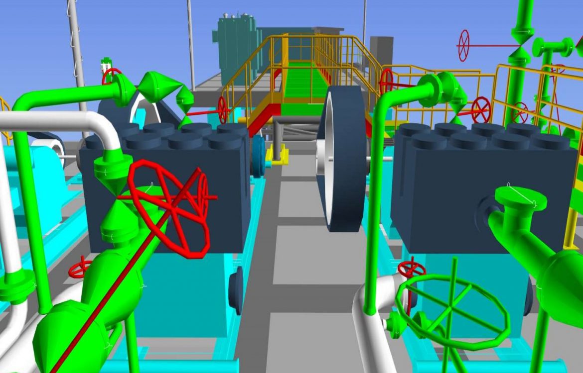 Infraestructura Plataforma Petrolera Incostas